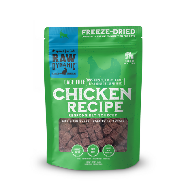 Raw Dynamic Freeze-Dried Raw Chicken Formula for Cats