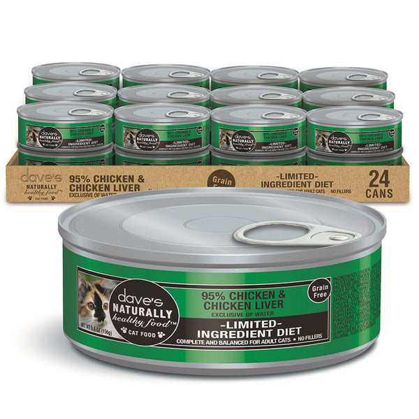 Naturally Healthy 95% Chicken & Chicken Liver Paté / 5.5 oz