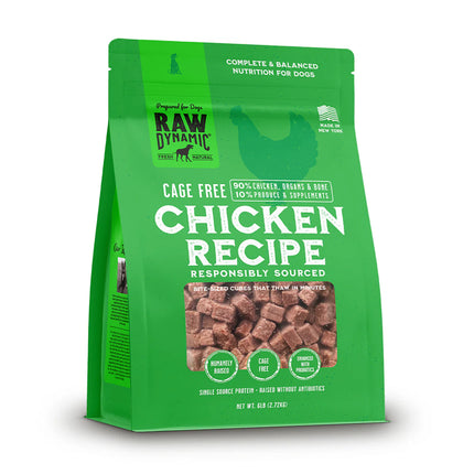 Raw Dynamic Dog Frozen Chicken Formula