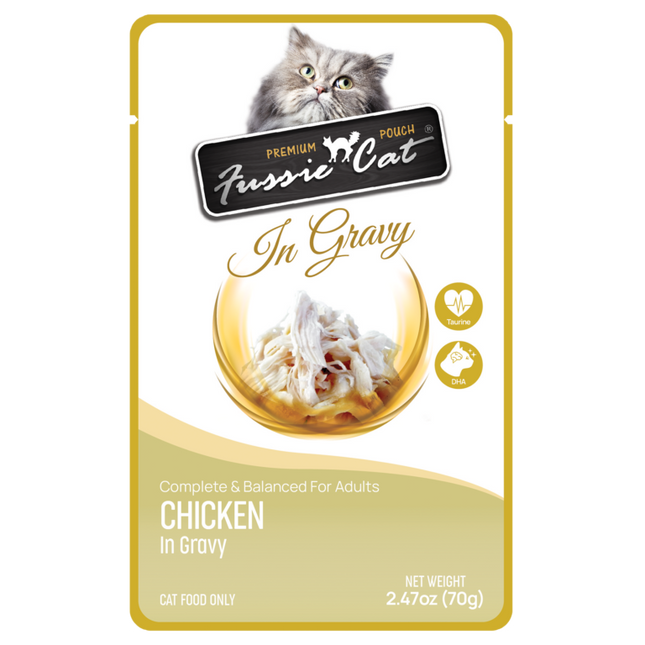 Fussie Cat Chicken in Gravy Pouch