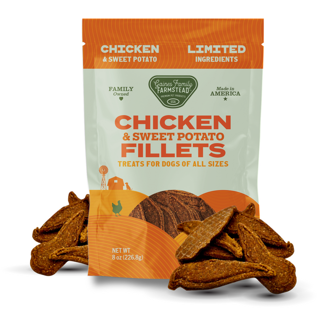 Gaines Family Chicken & Sweet Potato Filets 8oz