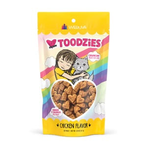 Weruva BFF Toodzies Crunchy Cat Treats - Chicken Flavor 2oz