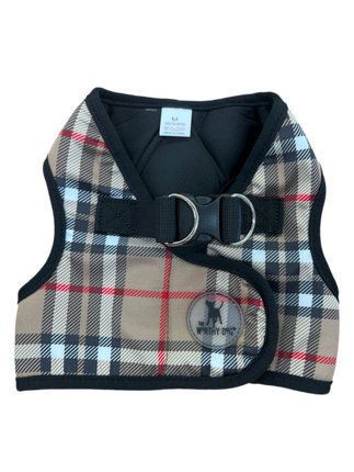 The Worthy Dog Harness Plaid