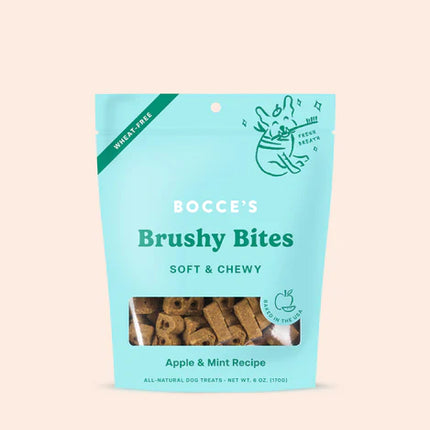 Bocce's Brushy Bites - Apple & Mint Flavor