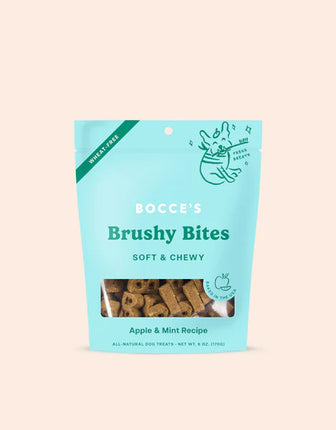 Bocce's Brushy Bites - Apple & Mint Flavor