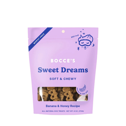 Bocce's Sweet Dreams Soft and Chewy Treats - Banana & Honey Recipe 5oz