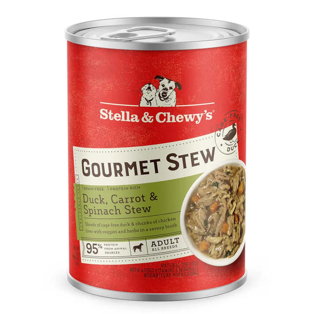 Stella & Chewys Duck, Carrot & Spinach Stew Can 12.5oz