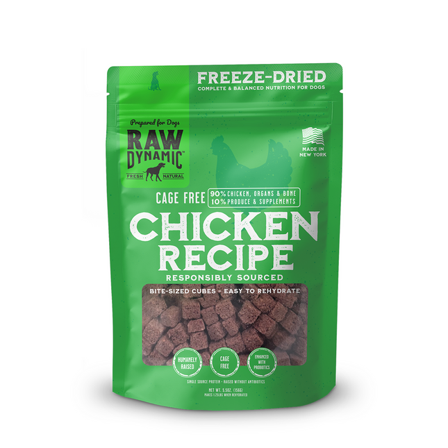 Raw Dynamic Freeze-Dried Raw Chicken Formula for Dogs