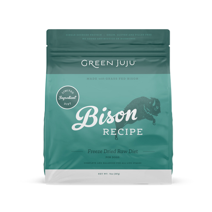 Green Juju Bison Freeze-dried 14oz