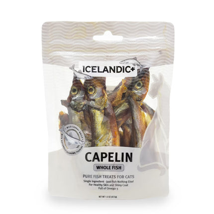 Icelandic Cat Whole Capelin Treat 1.5oz