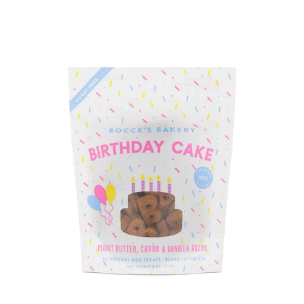 Bocce's Birthday Cake Treats - Peanut Butter, Carob & Vanilla 5oz