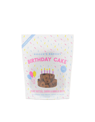 Bocce's Birthday Cake Treats - Peanut Butter, Carob & Vanilla 5oz