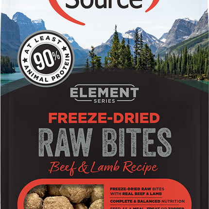 Nutri Source Freezedried Raw Bites Element Series Beef & Lamb