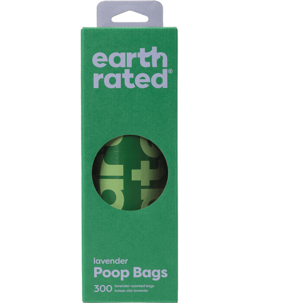 Earth Rated Poop Bags Scented Bulk Single Roll - 300ct