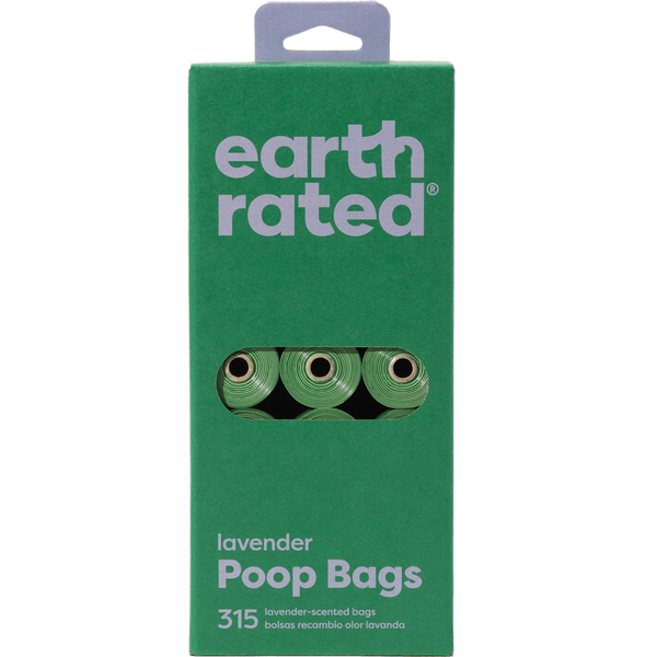 Earth Rated Poop Bags Scented Refill Rolls - 315ct