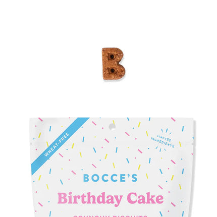 Bocce's Birthday Cake Treats - Peanut Butter, Carob & Vanilla 5oz