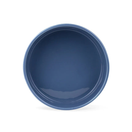 Sculpted Paw Navy Medium Pet Bowl