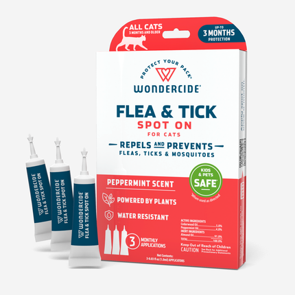 Wondercide Flea & Tick Spot On for CATS