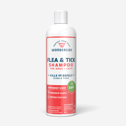 Wondercide Flea & Tick Shampoo for Dogs + Cats