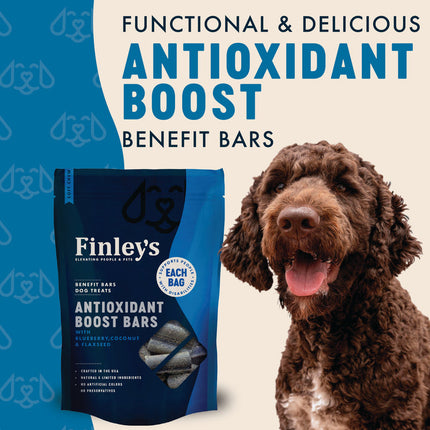 Finley's Soft Benefit Bars - Antioxidant Boost Treat 6oz