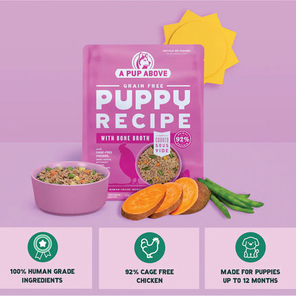 A Pup Above Puppy Recipe