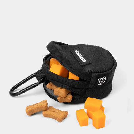 Clever Pup Snackpack Double Insulated Dog Treat Pouch - Graphite