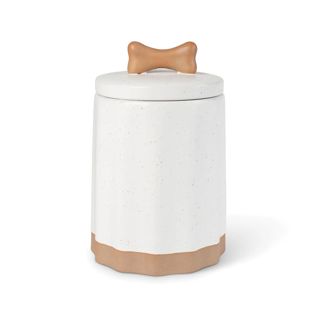 Speckled Bone Treat Jar