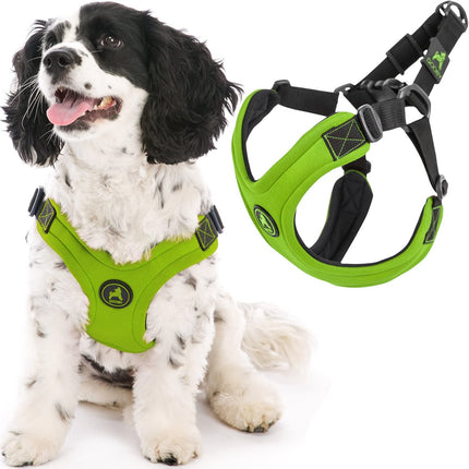 Gooby Escape Free Sport Harness - Lime Green