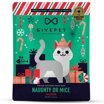 GivePet Christmas Cat Treats - Salmon