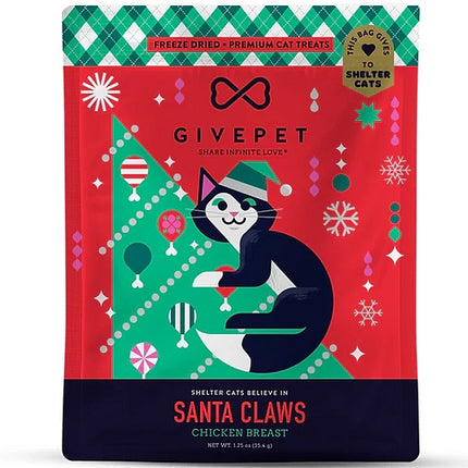 GivePet Christmas Cat Treats - Chicken