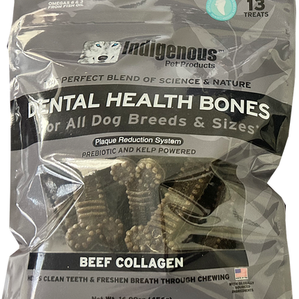 Indigenous Dental Chews Beef Collagen 17oz