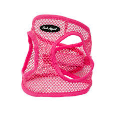 Bark Appeal Netted Step In Harness - Pink