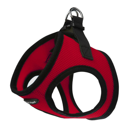 Bark Appeal Mesh Step In Harness - Red
