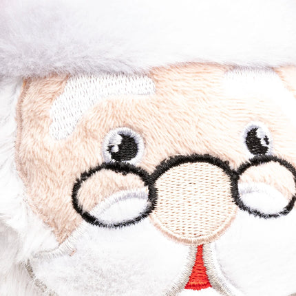 FabDog Santa Squeaky Ball Toy