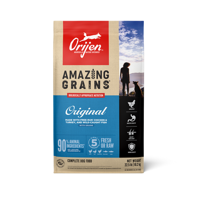 Orijen Dog Amazing Grains Original 22.5LB
