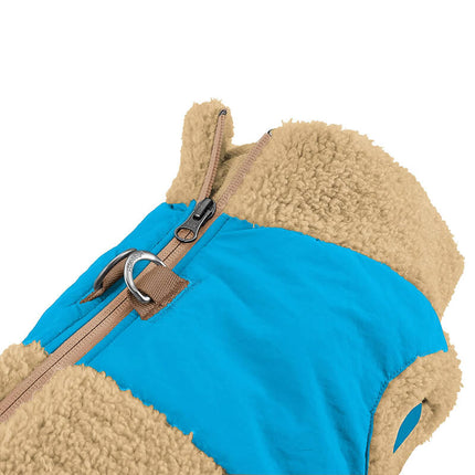 Gooby Zip Up Sherpa Vest - Cream