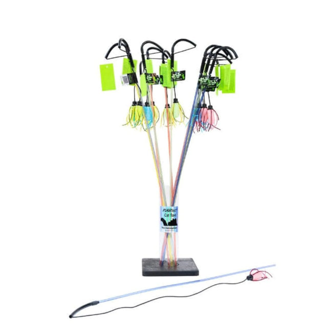 Vee Purrfect Glow in the Dark cat wand