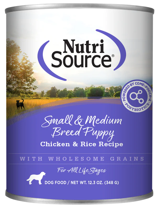 NutriSource Small Breed Puppy Chicken & Rice 13oz