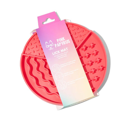 Pink Papyrus Lick Mat