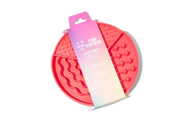 Pink Papyrus Lick Mat