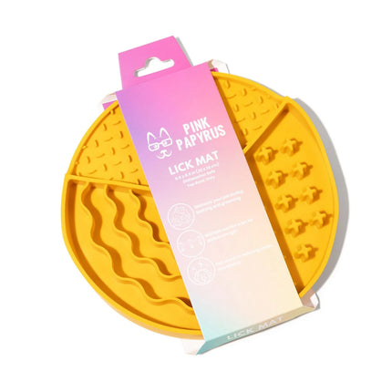 Pink Papyrus Lick Mat