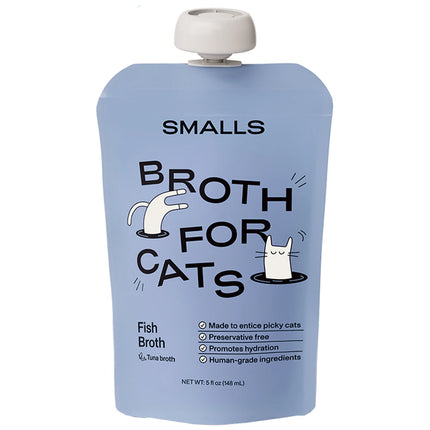 Smalls Fish Bone Broth for Cats - Tuna Recipe 5oz