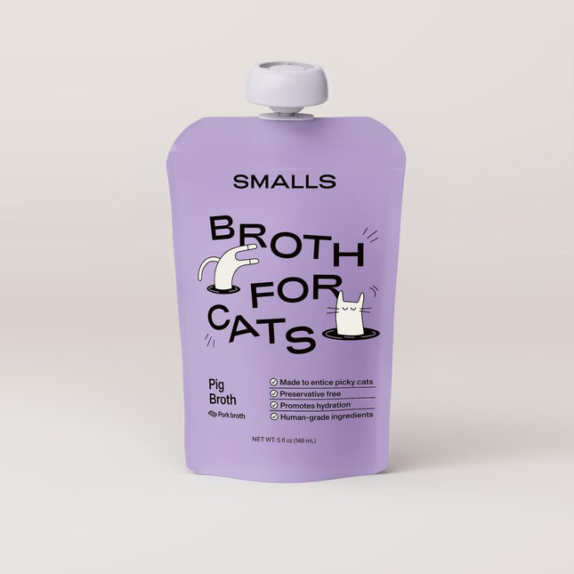 Smalls Pig Bone Broth for Cats - Pork Recipe 5oz