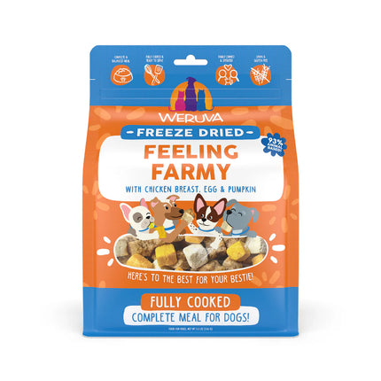 Weruva Feeling Farmy Freeze-dried dog food