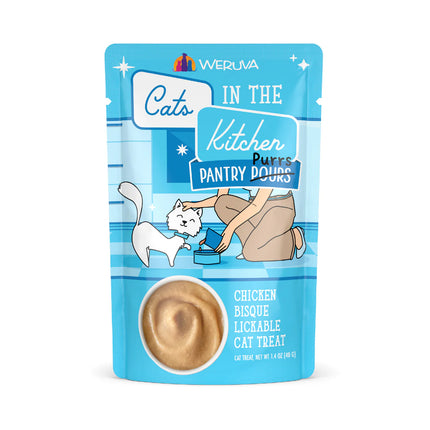 Weruva Cats In the Kitchen Pantry Pours Lickable Treat - Chicken Bisque 1.4oz