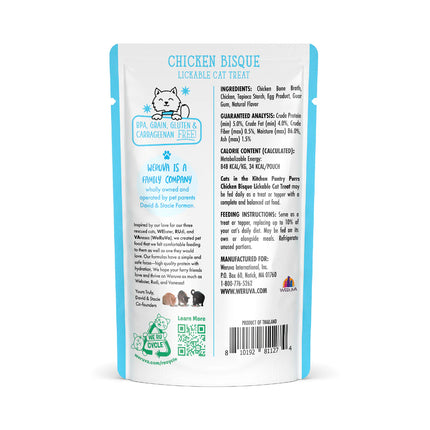 Weruva Cats In the Kitchen Pantry Pours Lickable Treat - Chicken Bisque 1.4oz