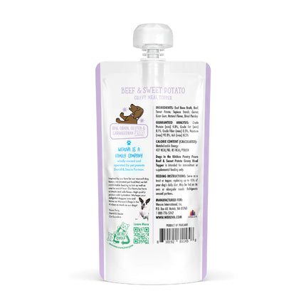 Weruva Dogs In the Kitchen Pantry Pours Gravy Meal Topper - Beef & Sweet Potato 7oz