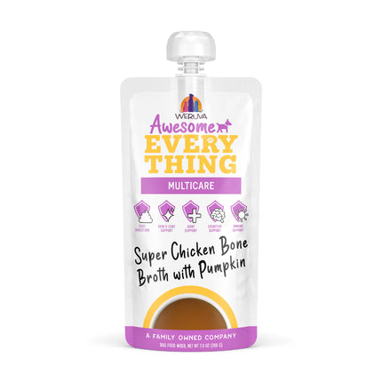 Weruva Dog Awesome Everything Multicare - Chicken Bone Broth with Pumpkin 7oz