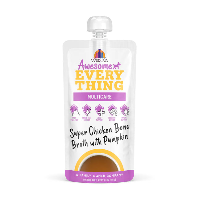 Weruva Dog Awesome Everything Multicare - Chicken Bone Broth with Pumpkin 7oz