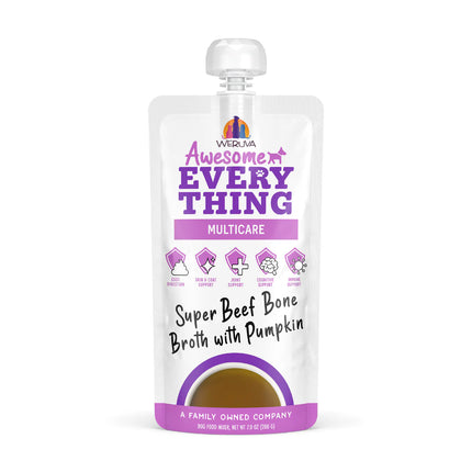 Weruva Dog Awesome Everything Multicare - Beef Bone Broth with Pumpkin 7oz